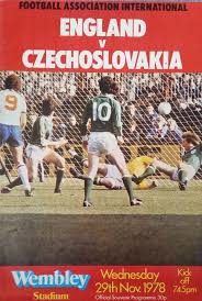 From the communist coup d'état in february 1948 to the velvet revolution in 1989, czechoslovakia was ruled by the communist party of czechoslovakia (czech: International Football Programmes 1 England V Czechoslovakia Friendly 29 November 1978 Excellent Condition Football International Fixture Programmes