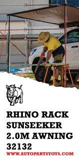 Rhino Rack Sunseeker 2 0m Awning 32132 Car Awnings Camping Must Haves Car Parts And Accessories