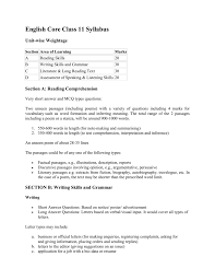 We have prepared a job application letter structure with common phrases for you to help you compose the letter and ensure you use the right tone. English Core Class 11 Syllabus
