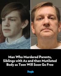 After spending more than three decades behind bars for brutally killing his  parents and two younger siblings, David Brom will soon be released from  Minnesota state custody. Brom, who was sentenced to