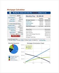 Sample Bank Rate Mortgage Calculator 7 Free Documents