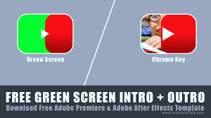 Free templates for adobe after effects. Youtube Intro Plus Outro Free Green Screen Footage Adobe Premiere And After Effects Templates Mtc Tutorials