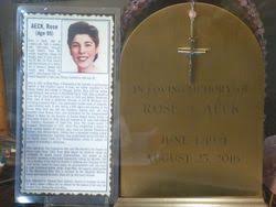 Rose J. Rago Aeck (1921-2016)