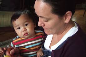 Denise Funari and Eli