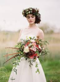 Making your own bridesmaid bouquets is a great way to cut costs when planning a wedding. 23 Textural Wedding Bouquets With Feathers Weddingomania