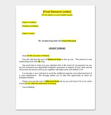 Make copies of the letter and make sure it's delivered to. 40 Free Demand Letters How To Write With Template Examples