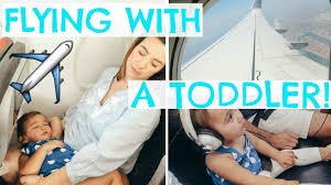 Tips For Flying With A Toddler Traveling With A Lap Child Hayley Paige Youtube
