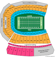 Louisville Football Seating Chart Related Keywords