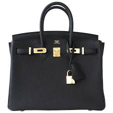 Hermès international s.a., or simply hermès, is a french luxury goods manufacturer established in 1837. Hermes Black Baby Birkin 25cm Togo Gold Ghw Satchel Jewel Chicjoy Rubylux