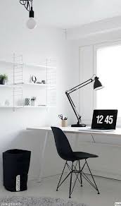 Black And White Office Room Ideas 40 Best Black And White Interior Design Ideas To Transform Your Home Office Interiors Interior White Interior Design