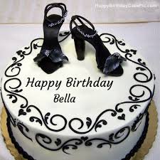 Your 7 years old now! i cheered, holding 7 fingers up. Fashion Happy Birthday Cake For Bella