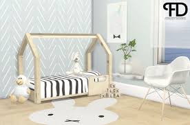 Foreverdesigns Jace Kidsroom Toddler Bed Omg Toddlers Came Toddler Room Sims 4 Beds Sims 4