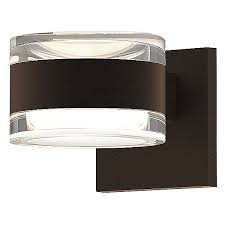 Save now with 0% off rubix graphite up and down light led outdoor wall sconce. Reals Up Down Indoor Outdoor Led Wall Sconce By Sonneman Lighting At Lumens Com