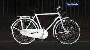Life Paint Reflective Spray By Volvo Turns Bicycles Clothes Bright White Abc7 San Francisco