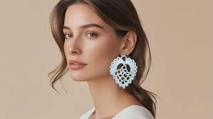 Crochet Heart Earrings Pattern: Easy Dangle Jewelry DIY (PDF Pattern)