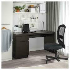 Ikea malm schreibtisch have some pictures that related each other. Schreibtisch Ikea Malm Schwarzbraun Gunstig Kaufen Ebay