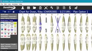 Charting In Dentimax 18 Dentimax Dental Software Tip