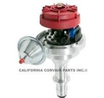 NEW ELECTRONIC DISTRIBUTOR & COIL - RED