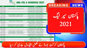 Psl 2021 schedule and time table, first match schedule and time, rest schedule, final match schedule, venues and complete info of hbl psl season 6 schedule 2021. Hbl Psl 6 Full Schedule Pcb Announce Pakistan Super League 2021 Schedule And Fixtures Youtube