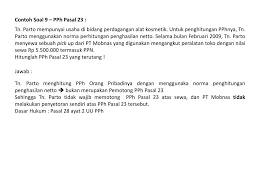 We did not find results for: Contoh Soal Perhitungan Pph Pasal 23 Contoh Soal Terbaru