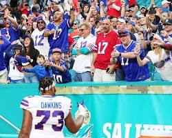 Image of Bills fans in Miami