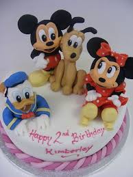 Bizcocho De Mickey Mouse De Un Año Tortas Decoradas De Mickey Tortas De Mickey Tortas Pasteles Infantiles
