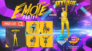 In the fateful flight, you must be the last survivor. Tutorial Video Emote Party Garena Free Fire Youtube