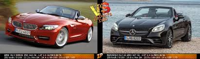 Bmw Z4 Mercedes Classe Slc Mercedes Slc Review