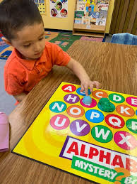 Bestselling writer audrey wood and artist son bruce present a second alphabet book with a twist: Alphabet Mystery Box Albuquerque Preschool Co Op Facebook