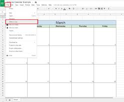 How To Make A Content Calendar In Google Docs Calendar Template Editorial Calendar Template Monthly Calendar Template