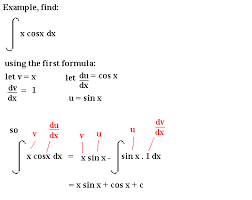 Integration By Parts Mathematics A Level Revision