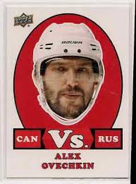 2017-18 Upper Deck Team Canada Vs. Alex Ovechkin Russia #VS-2