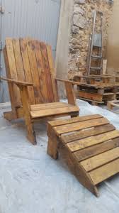 Use these easy adirondack chair plans and learn how to build an adirondack chair. Pallet Adirondack Chair 1001 Pallets Pallet Furniture Rustic Outdoor Furniture Pallet Chair