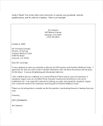 We've got you covered with formal, sincere, and if you attended a professional interview, your thank you letter should follow suit with a formal structure and tone. Thank You Letter For Interview Nursing Letter