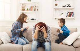 Exhaustion in one's parental role, contrast . These Are The Signs Of Single Parent Burnout
