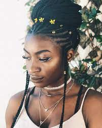 Fulani Braid Inspiration 16 Gorgeous Fulani Braided Styles Cool Braid Hairstyles Natural Hair Styles Braid Inspiration