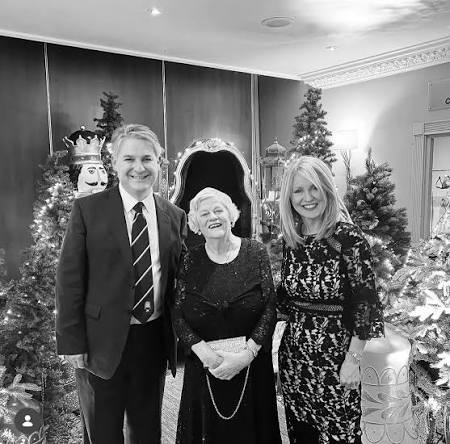 The indomitable Ann Widdecombe was such a good friend and supporter. We  first met when I was working in TV and we did a legal show together on Ch4  I remember her