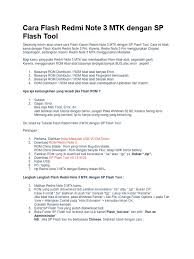 Jual mesin xiaomi redmi note 4 mtk nikel matot 3. Tutorial Hengpon Tutorial Flash Xiaomi Redmi Note 3 Mtk