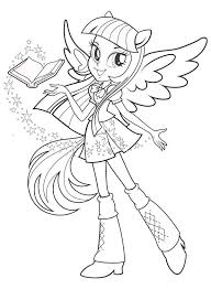 This coloring sheets for girls include equestria girls and cute ponies. Coloriage My Little Pony Equestria Girl Coloriage Poney Coloriage Coloriage A Imprimer