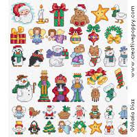 Maybe you would like to learn more about one of these? Maria Diaz Christmas Mini Motifs Cross Stitch