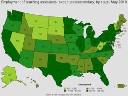 Make more money as a teacher assistant. Teaching Assistants Except Postsecondary