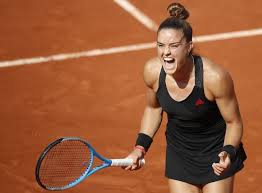 Born 25 july 1995) is a greek professional tennis player. French Open Maria Sakkari Wirft Vorjahresfinalistin Sofia Kenin Raus Der Spiegel