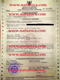 A phytosanitary certificate is required for seeds shipped. Facebook