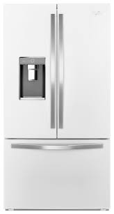 I have an older whirlpool with a ice maker. Whirlpool 31 5 Cu Ft French Door Refrigerator With Ice Maker White Ice Energy Star In The French Door Refrigerators Department At Lowes Com