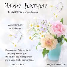 Birthday Wishes For Family Sister 106 Best Happy Birthday Wishes For Sister With Images My Happy Birthday Wishes Sister Birthday Card Happy Birthday Wishes Quotes Happy Birthday Wishes Cards