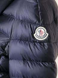 Moncler Couperin Quilted Coat In Blue Lyst