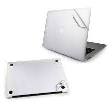Silver Shell Protective Film For Macbook Air Front And Back Worldwide Delivery Original Best Quality Product For 70 Of I Macbook Macbook Air Mac Accessories