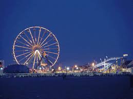 Ferris Wheel At Night In O C Ocean City Boardwalk Ocean City Maryland Ocean City Hotels
