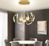 Acrylic 3W Decorative Pendant Lamp Cylindrical 48V Magnetic ...