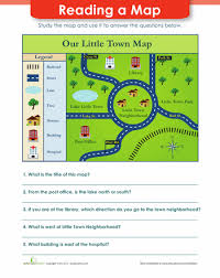 Map Reading Worksheet Education Com Social Studies Worksheets Social Studies Maps Map Reading
